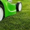 Petrol Lawn Mower with Grass Trimmer