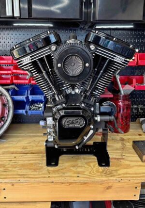 S&S Twin Cam T124 Engine for 1999-2006 Harley-Davidson Touring