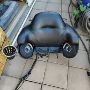 Harley-Davidson Screamin’ Eagle 2:2 chrome exhaust system by Kerker complete with heat shields