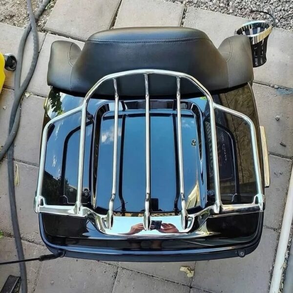 Harley-Davidson King Tour Pack - Vivid Black with Speakers & Luggage Rack