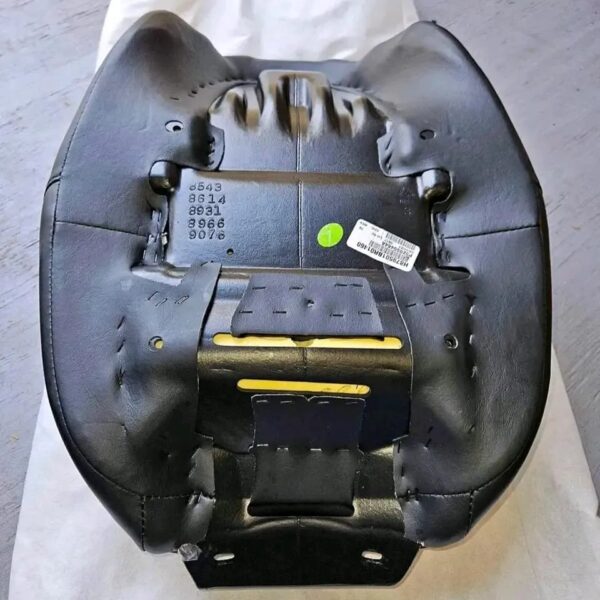Harley-Davidson Touring Solo Seat – Shaved Black Leather Custom Upgrade