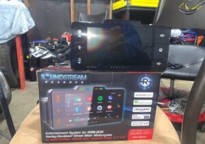 Soundstream Reserve HDHU.9813SG Head Unit for 1998-2013 Harley-Davidson Street Glide.